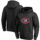 Montreal Canadiens Dark Black All Stitched Pullover Hoodie,baseball caps,new era cap wholesale,wholesale hats